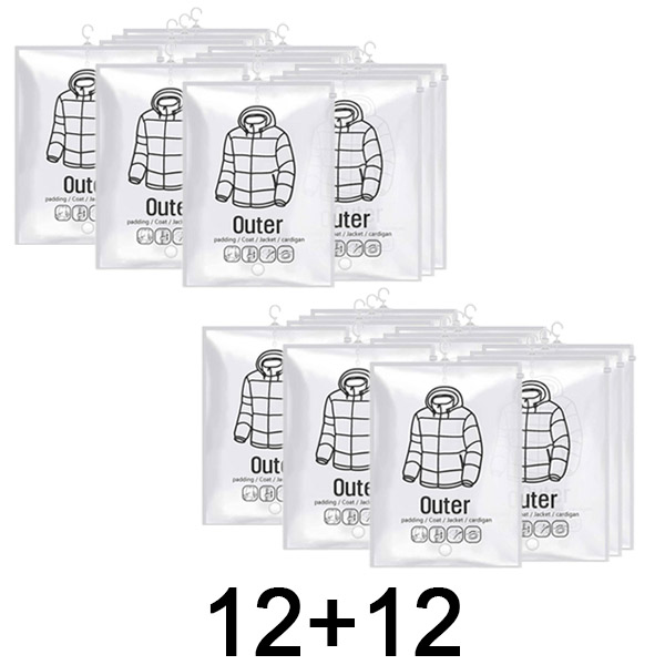 3x Vakuové sáčky na zavěšení (4 ks) | VACUHANG 4+4 ZDARMA